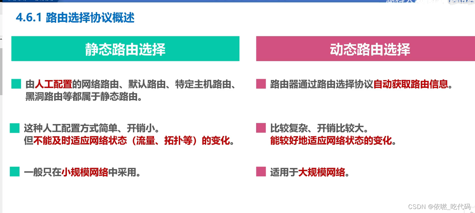 网络层详解——湖南科技大学《计算机网络微课堂》笔记4.1