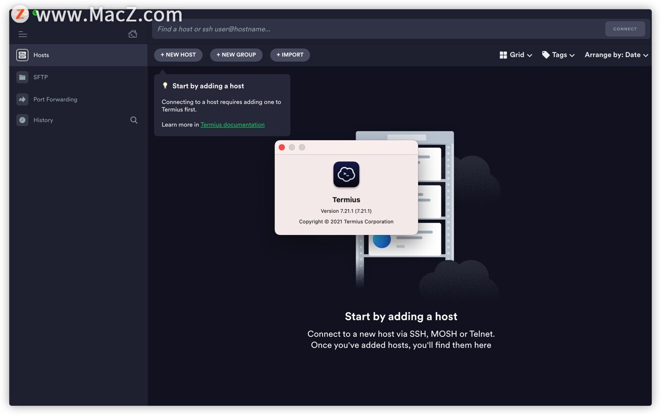 Termius for Mac(SSH客户端)v7.21.1正式版